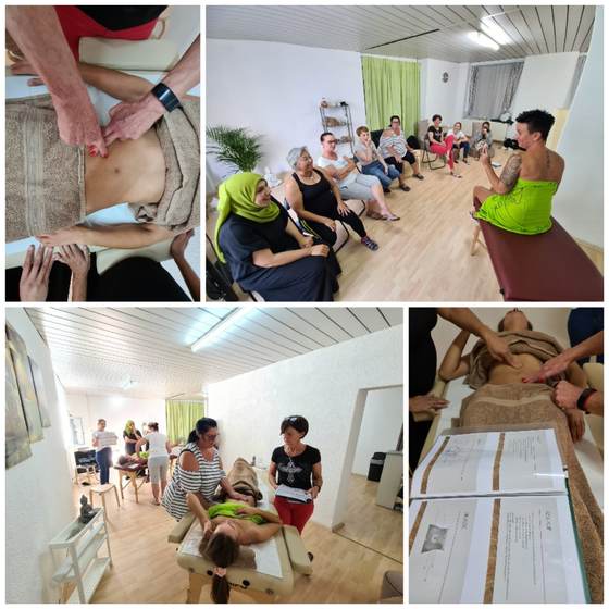 Impression aus dem Dienstags-Massagekurs