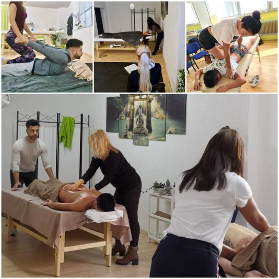 Impression aus dem Dienstags-Massagekurs