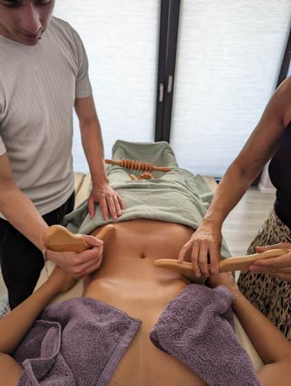 Impression aus dem Dienstags-Massagekurs